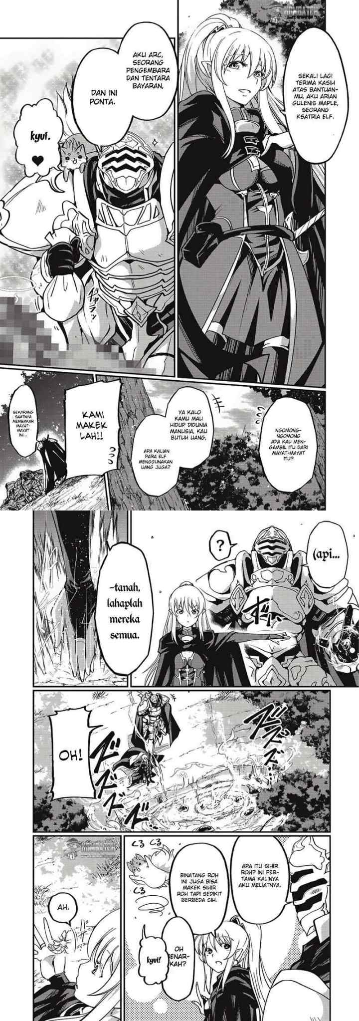 Gaikotsu Kishi-sama, Tadaima Isekai e Odekakechuu chapter 5 halaman 12