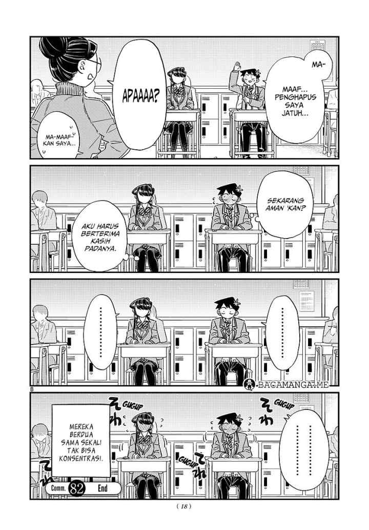Komi-san wa Komyushou Desu chapter 82 halaman 9