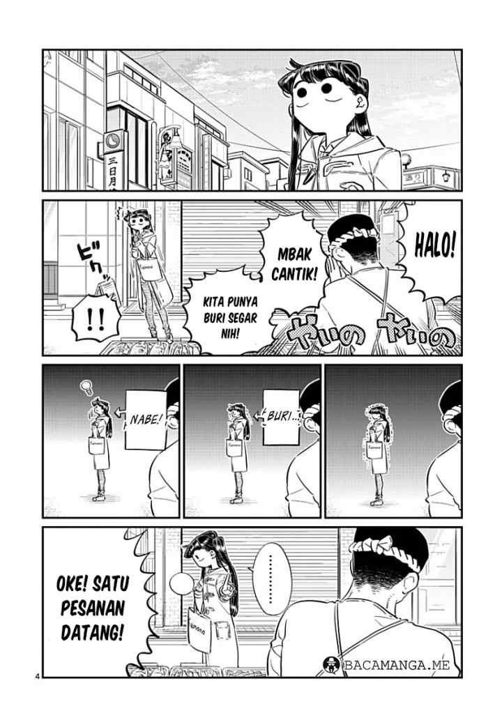 Komi-san wa Komyushou Desu chapter 96 halaman 4