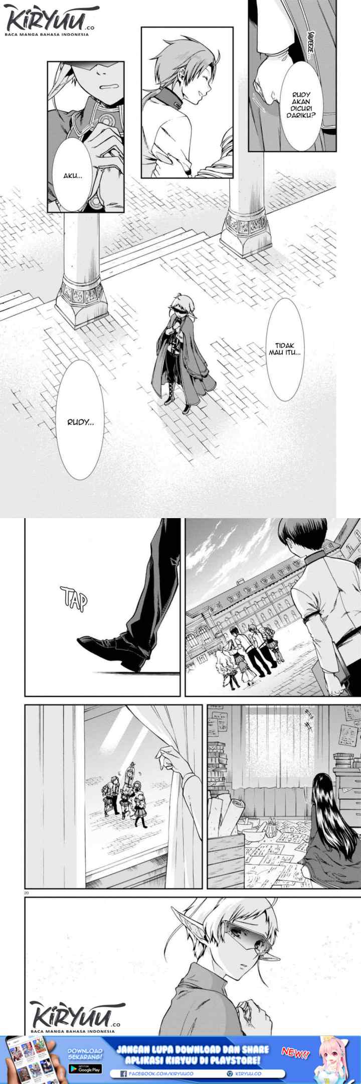 Mushoku Tensei: Isekai Ittara Honki Dasu chapter 62 halaman 12