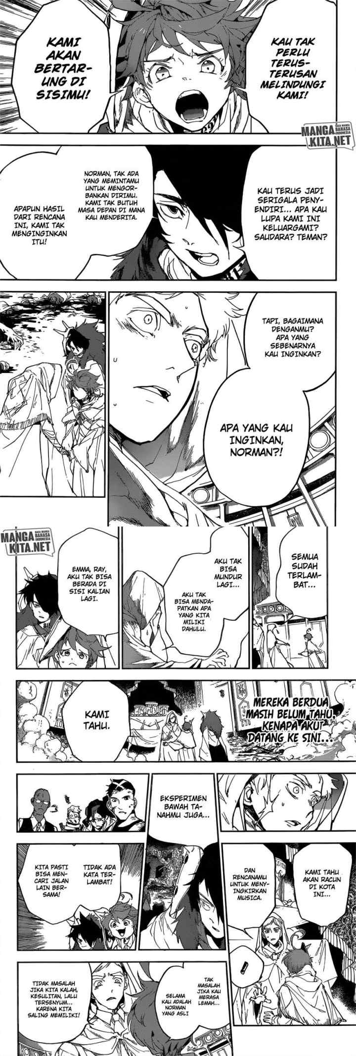 Yakusoku no Neverland chapter 153 halaman 9