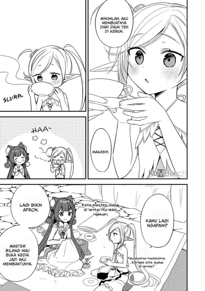 Isekai de Kojiin wo Hiraita kedo, Naze ka Darehitori Sudatou to Shinai Ken chapter 13.5 halaman 4