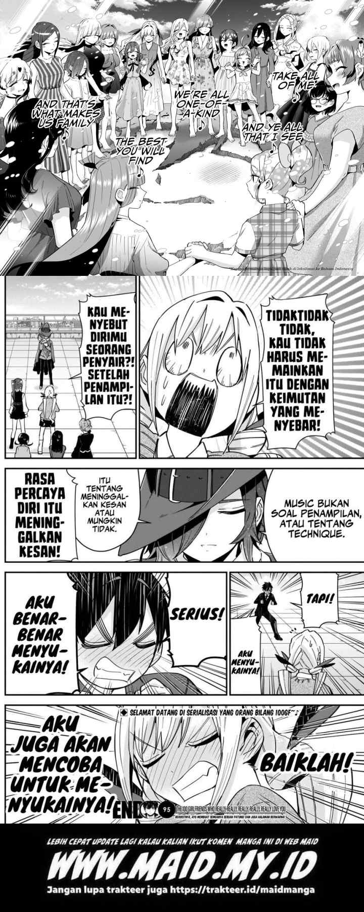 Kimi no Koto ga Dai Dai Dai Dai Daisuki na 100-ri no Kanojo chapter 95 halaman 10