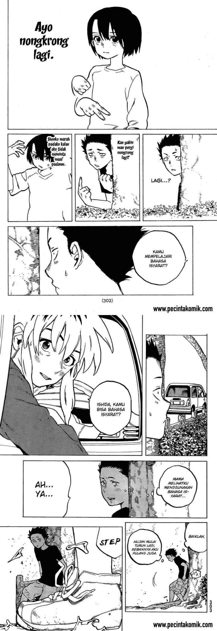 Koe no Katachi chapter 13 halaman 8