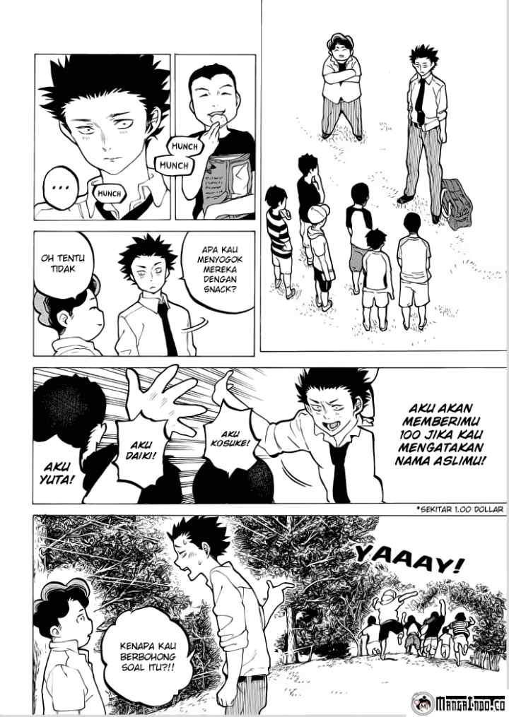 Koe no Katachi chapter 36 halaman 6