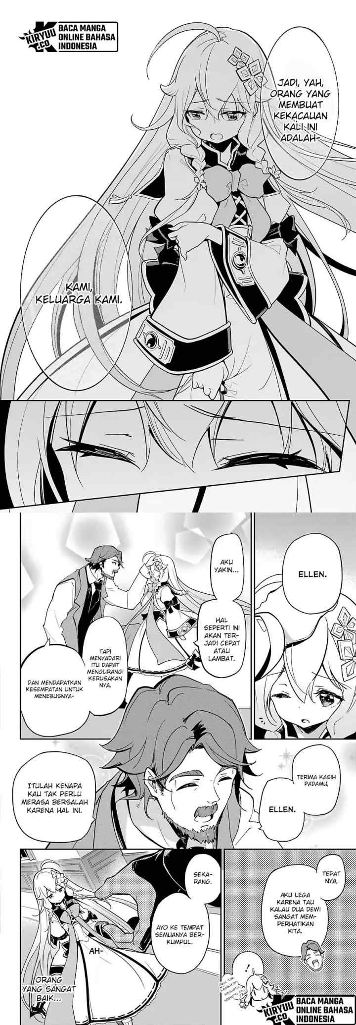 Chichi wa Eiyuu Haha wa Seirei Musume no Watashi wa Tenseisha chapter 15 halaman 11