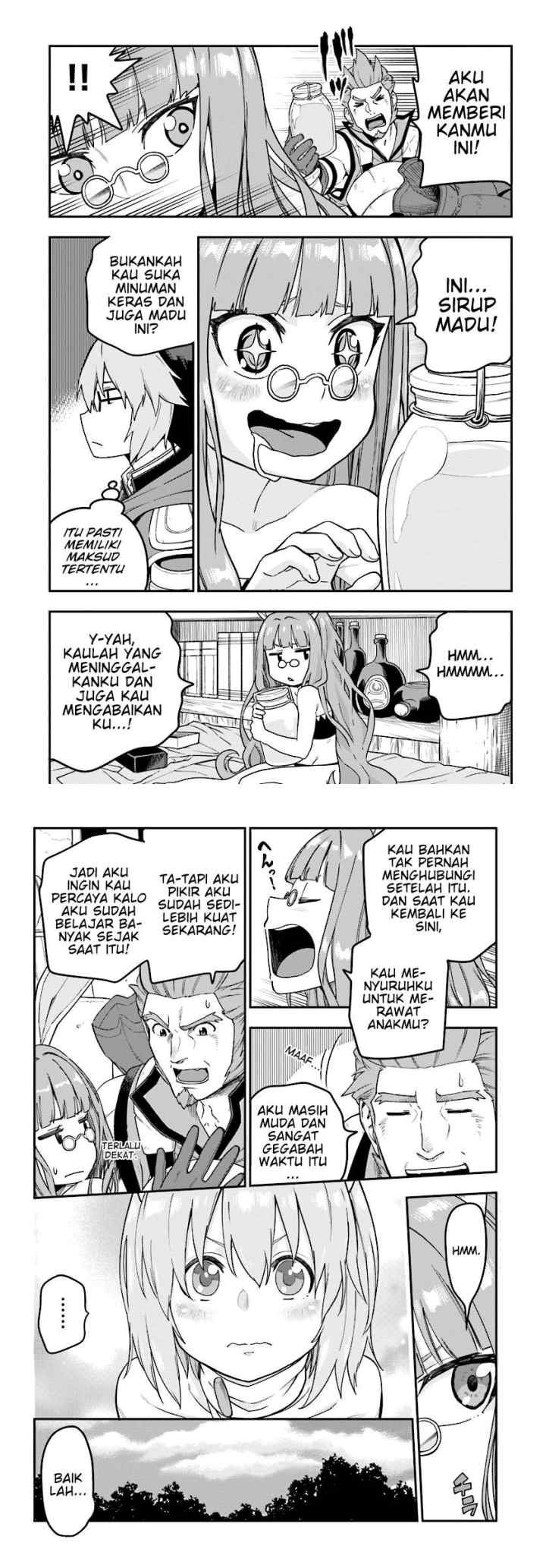 Konjiki no Moji Tsukai: Yuusha Yonin ni Makikomareta Unique Cheat chapter 30 halaman 7