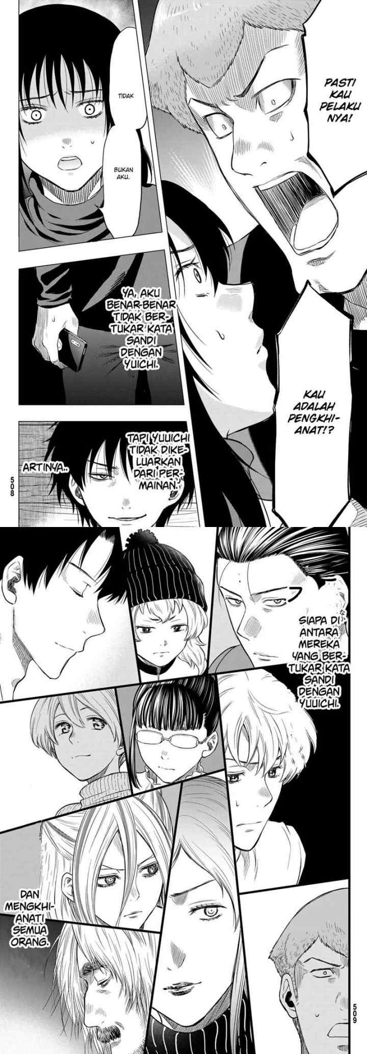 Tomodachi Game chapter 90 halaman 18
