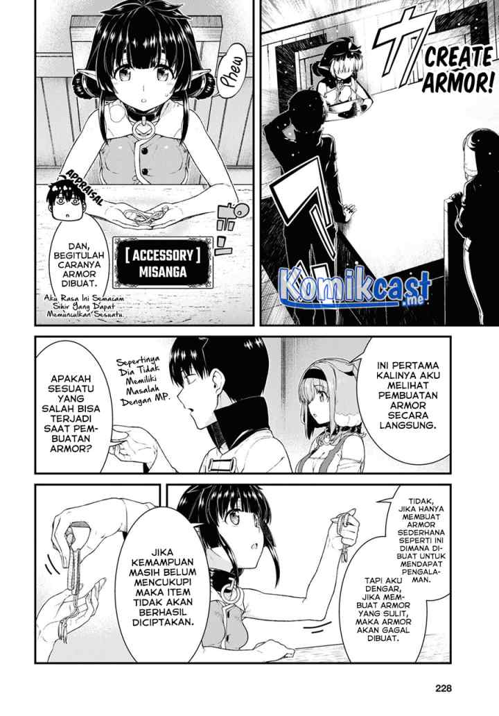 Isekai Meikyuu de Harem wo chapter 59 halaman 4