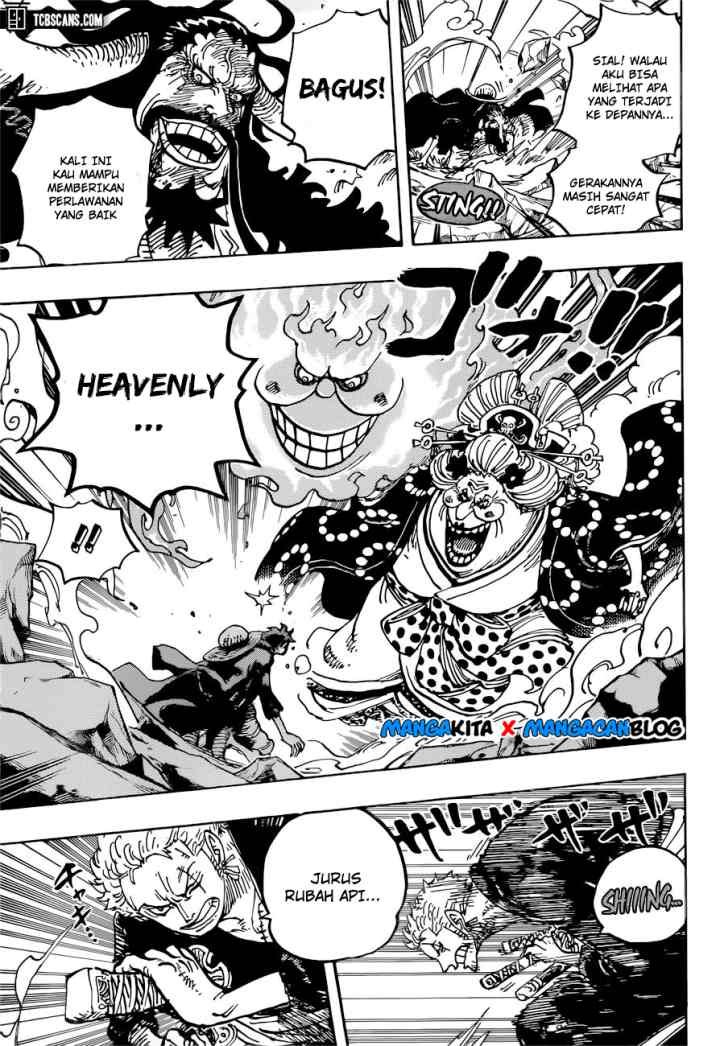 One Piece chapter 1001 halaman 6