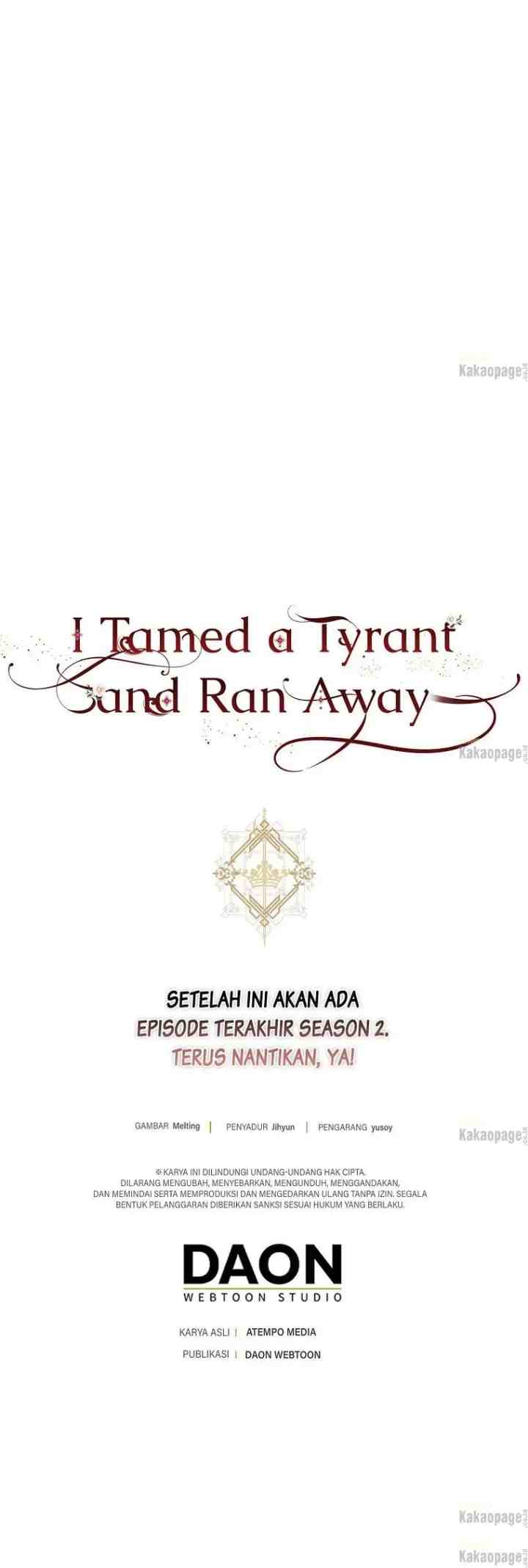 I Tamed a Tyrant and Ran Away chapter 79 halaman 20
