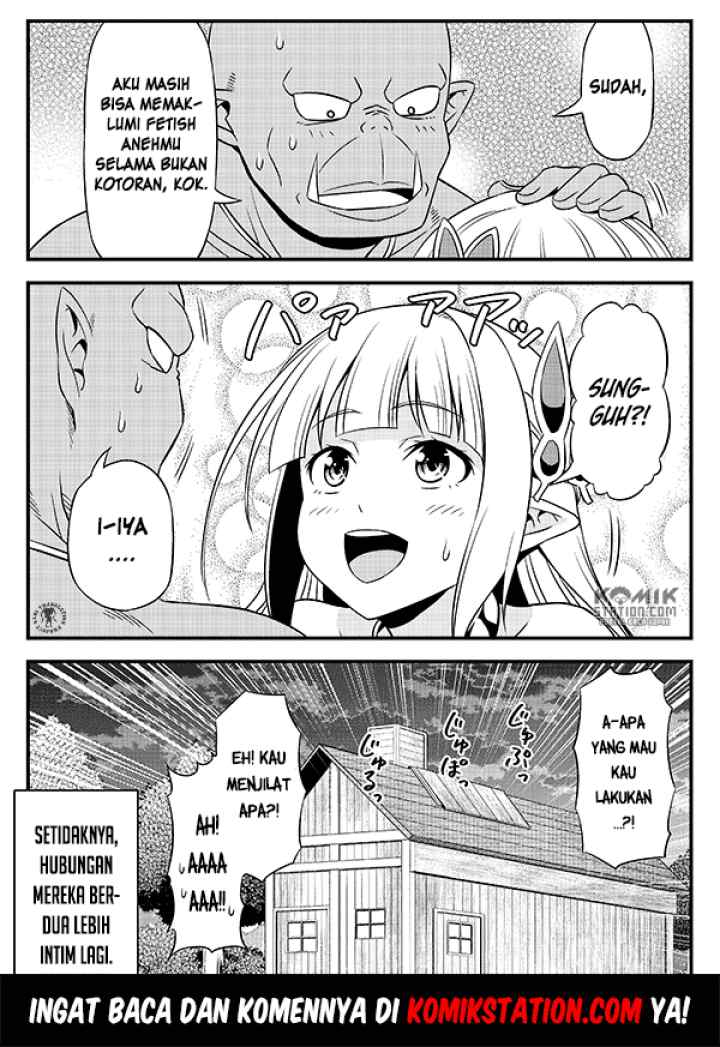 Hentai Elf to Majime Orc chapter 9.5 halaman 9
