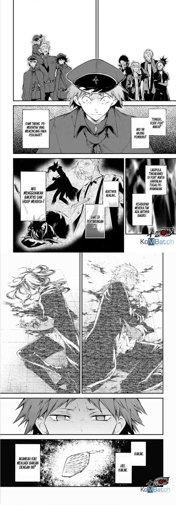 Bungou Stray Dogs chapter 73 halaman 6