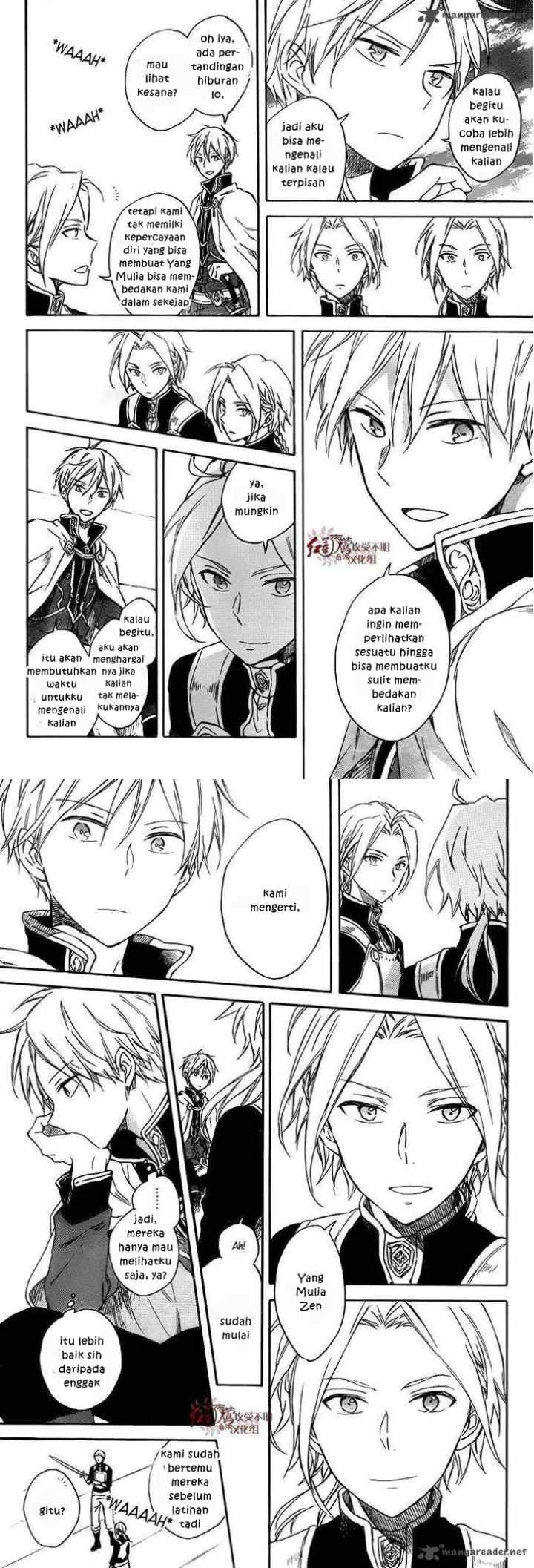 Akagami no Shirayukihime chapter 75 halaman 8