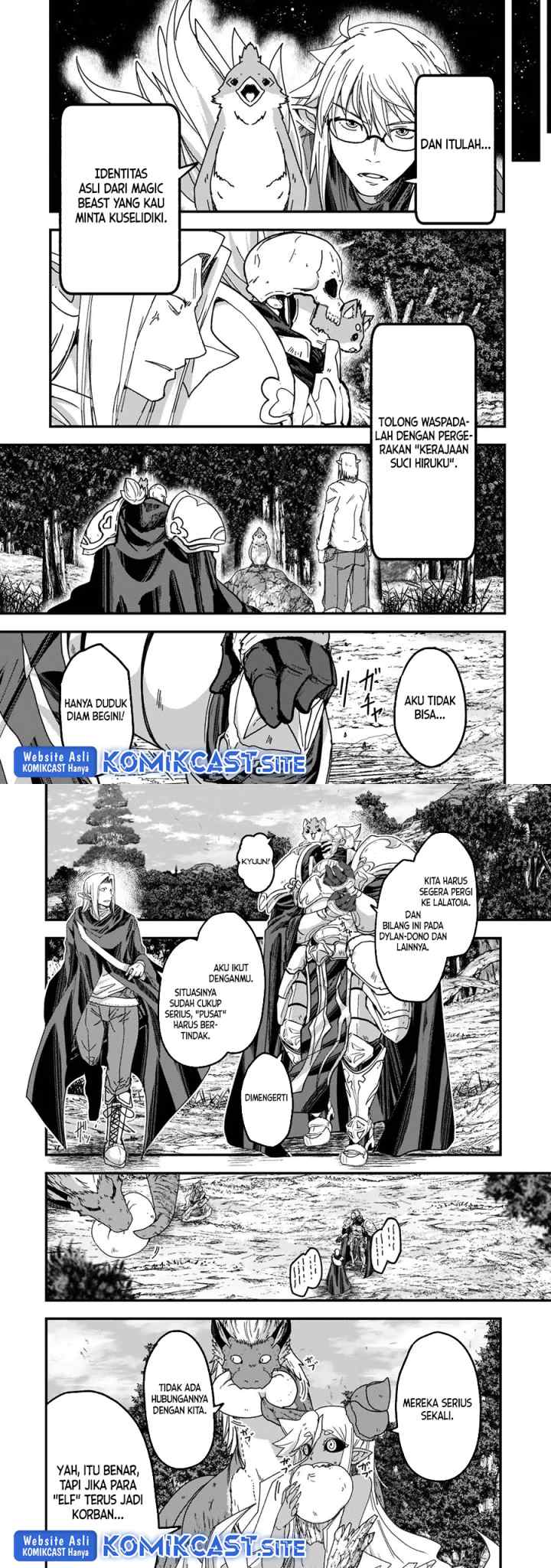 Gaikotsu Kishi-sama, Tadaima Isekai e Odekakechuu chapter 54 halaman 13