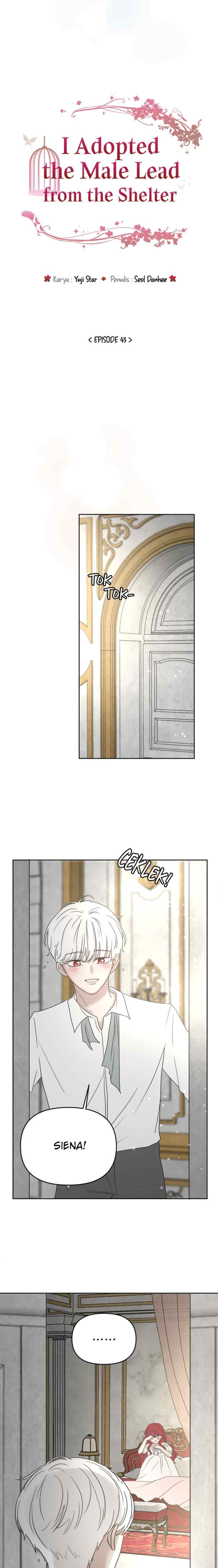I Adopted a Male Lead From a Prison Shelter chapter 43 halaman 6
