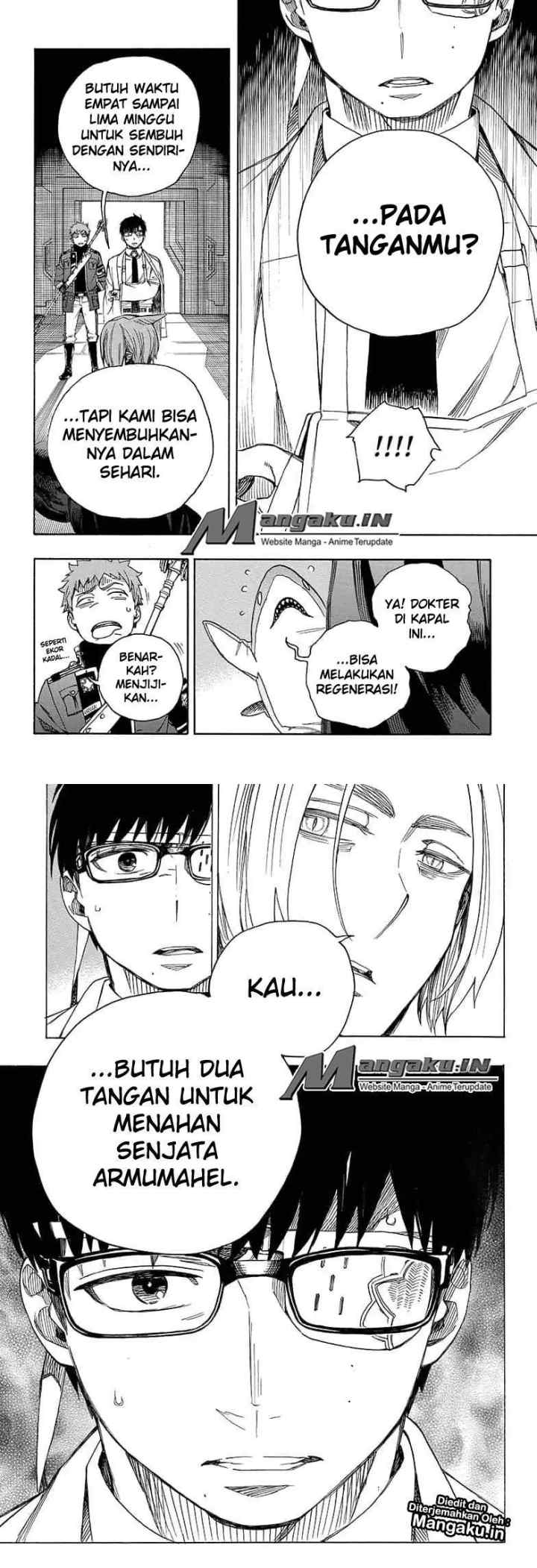 Ao No Exorcist chapter 110 halaman 10