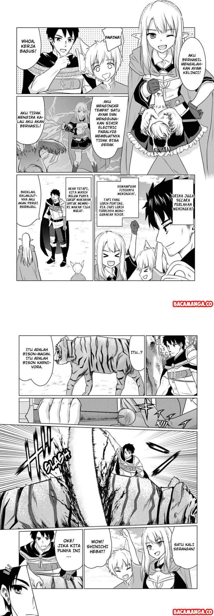 Homeless Tensei: Isekai De Jiyuu Sugiru Majutsu Jisoku Seikatsu chapter 5.2 halaman 7