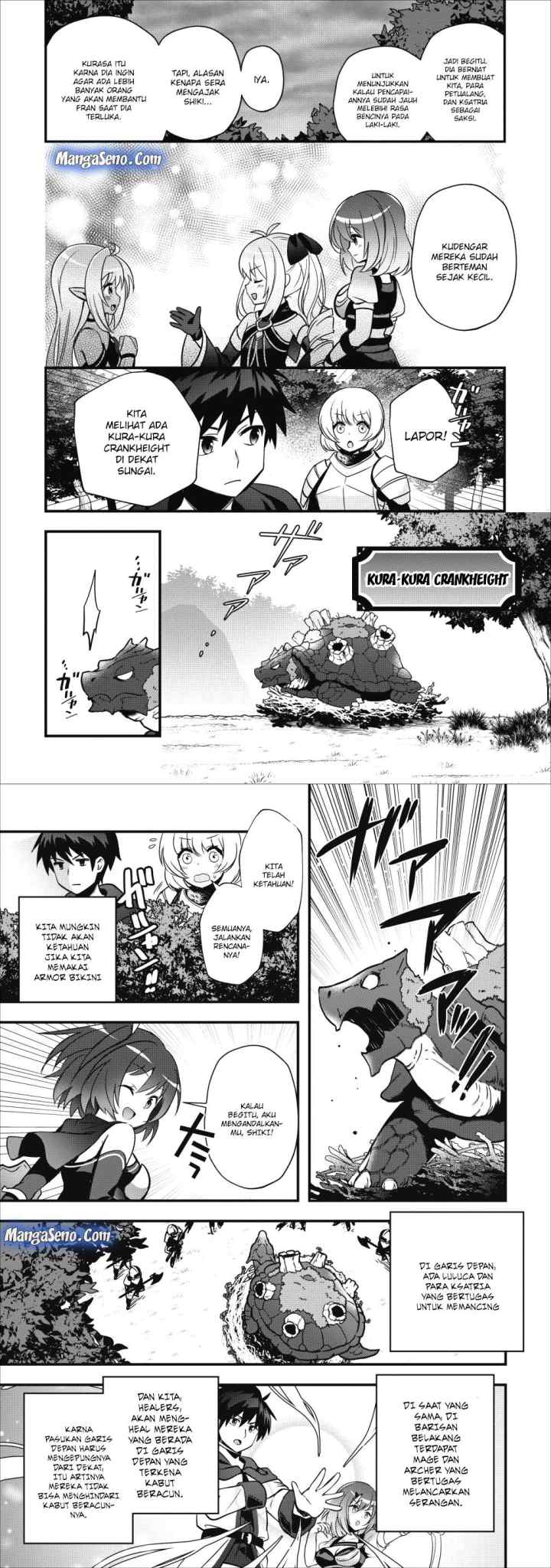 Isekai no Meikyuu Toshi de Chiyu Mahoutsukai Yattemasu chapter 8 halaman 7