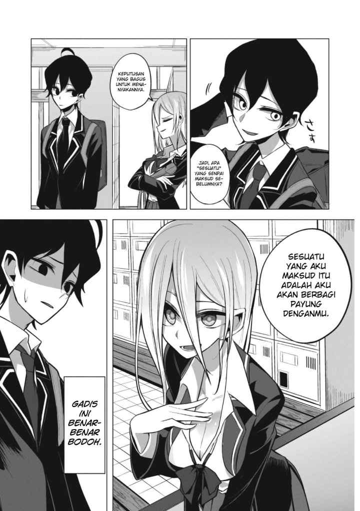 Mizuki-senpai no Koi Uranai chapter 3 halaman 12