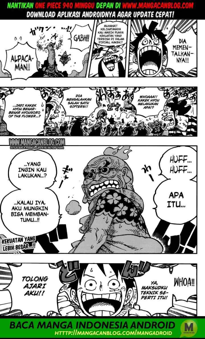 One Piece chapter 939 halaman 16
