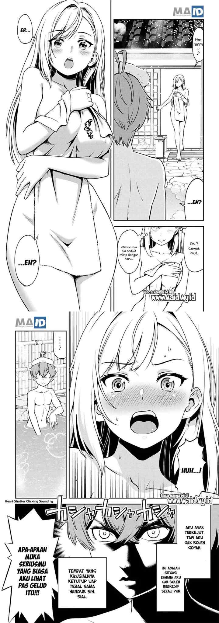 Toshiue Elite Onna Kishi Ga Boku No Mae De Dake Kawaii chapter 2.1 halaman 8