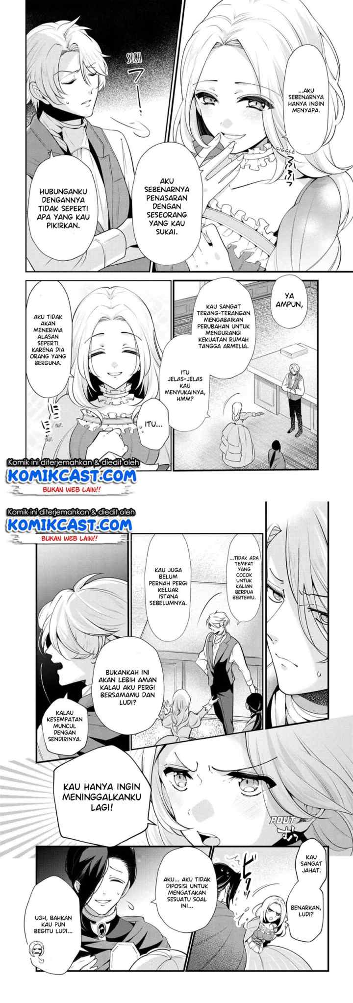 Koushaku Reijou no Tashinami chapter 50 halaman 10