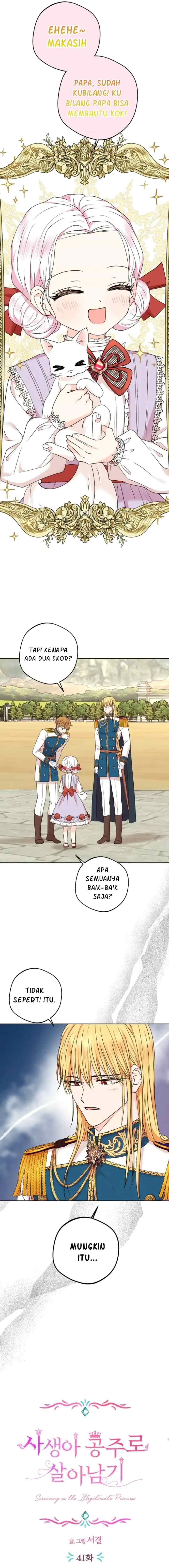 Surviving as an Illegitimate Princess chapter 41 halaman 11