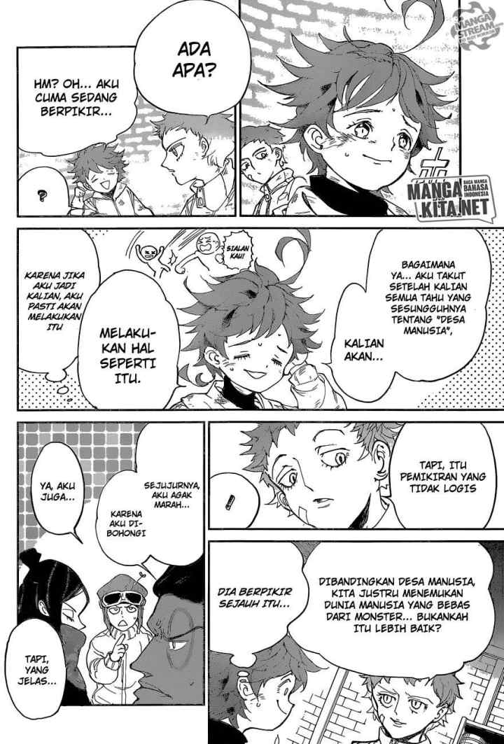 Yakusoku no Neverland chapter 73 halaman 17