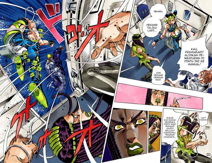 JoJo no Kimyou na Bouken - Stone Ocean chapter 121 halaman 10