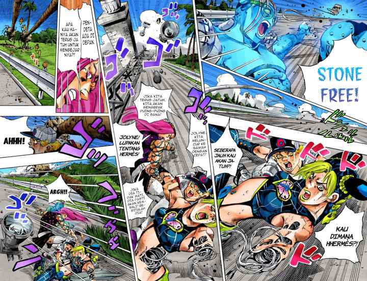 JoJo no Kimyou na Bouken - Stone Ocean chapter 140 halaman 5