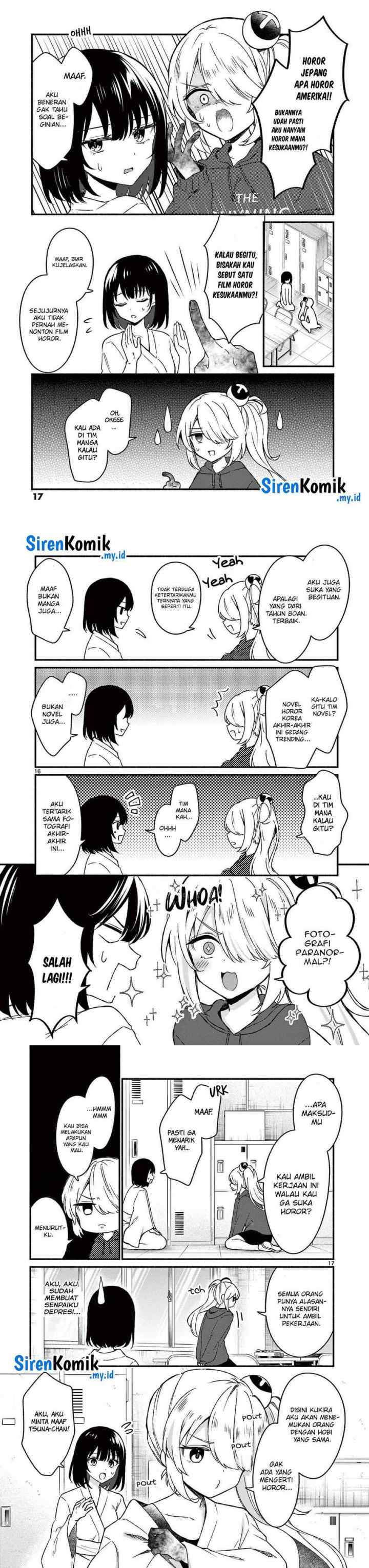 Shiotaiou no Sato-san ga Ore ni dake Amai chapter 40 halaman 6