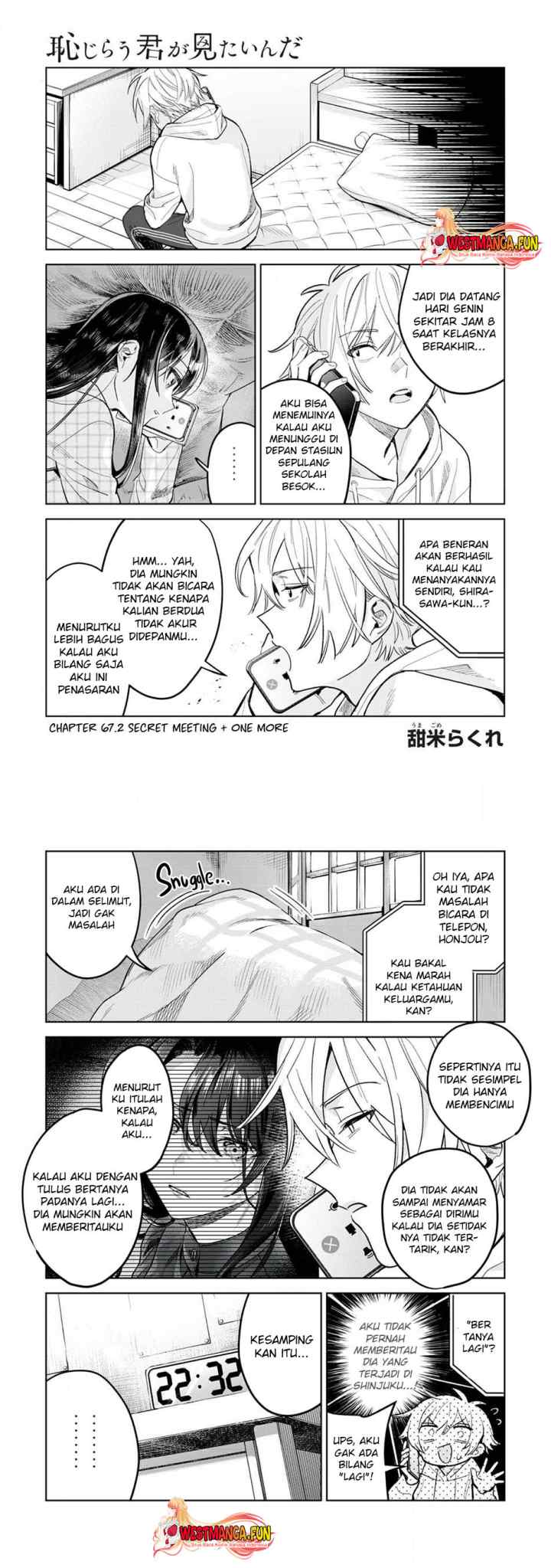 Hajirau Kimi ga Mitainda chapter 67 halaman 8