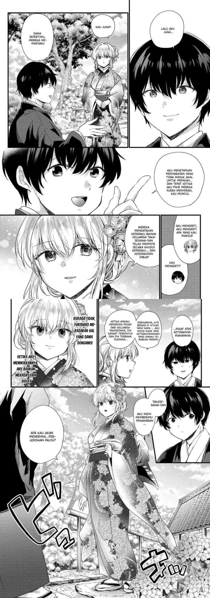 Omiai Shitakunakattanode, Muri Nandai na Jouken wo Tsuketara Doukyuusei ga Kita Ken ni Tsuite chapter 1 halaman 9