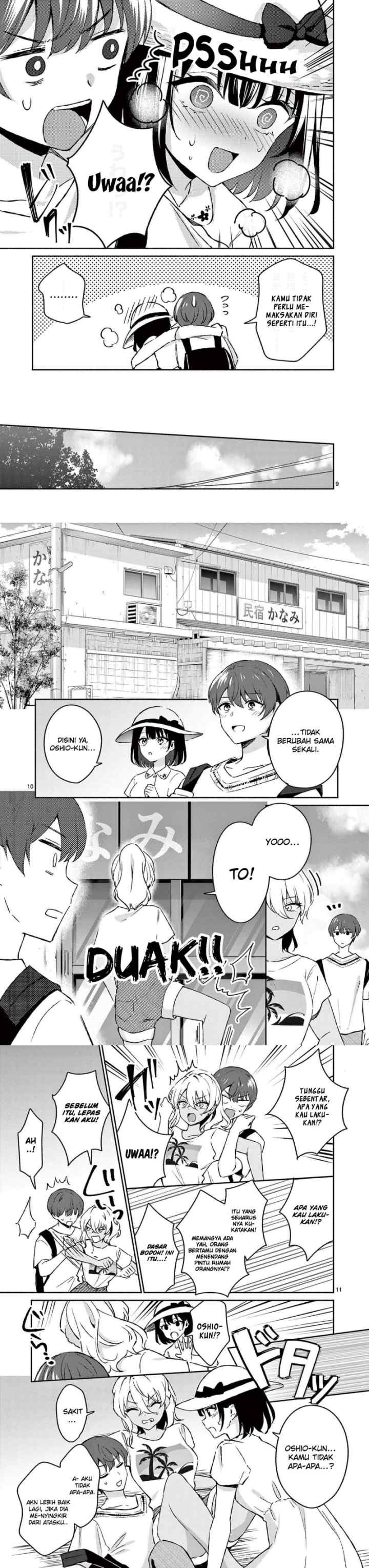 Shiotaiou no Sato-san ga Ore ni dake Amai chapter 25 halaman 12