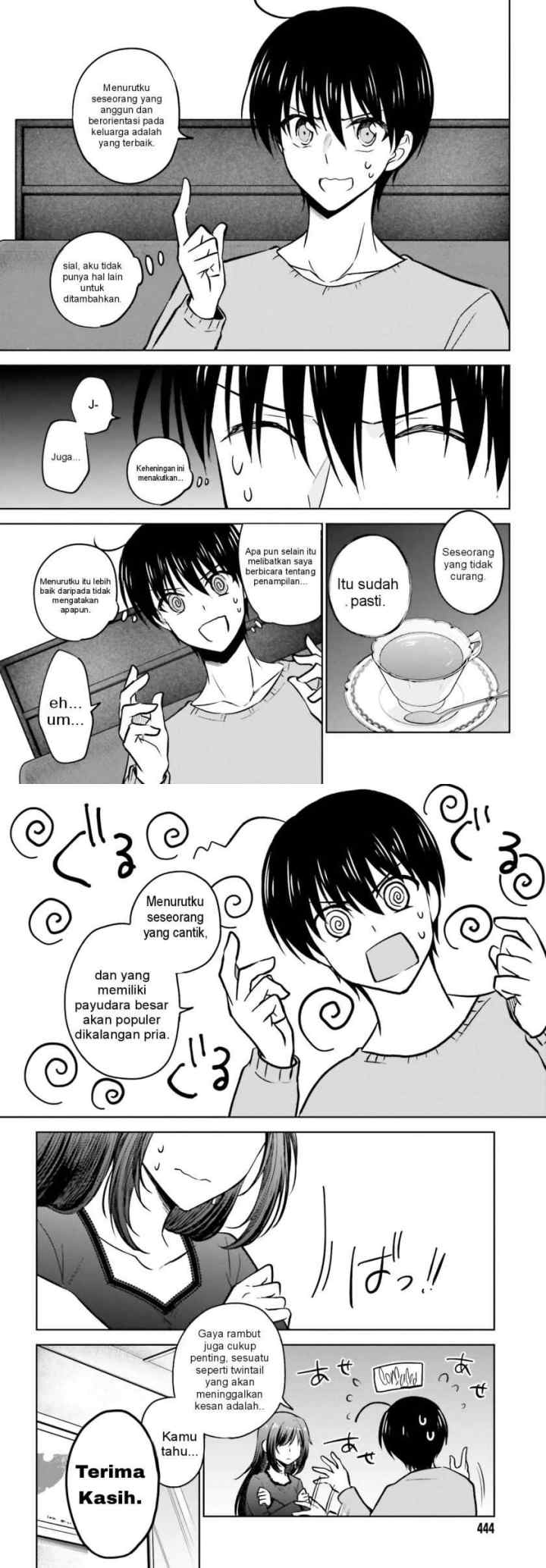 Kanojo ga Senpai ni NTR-reta node, Senpai no Kanojo wo NTR-masu chapter 8 halaman 4