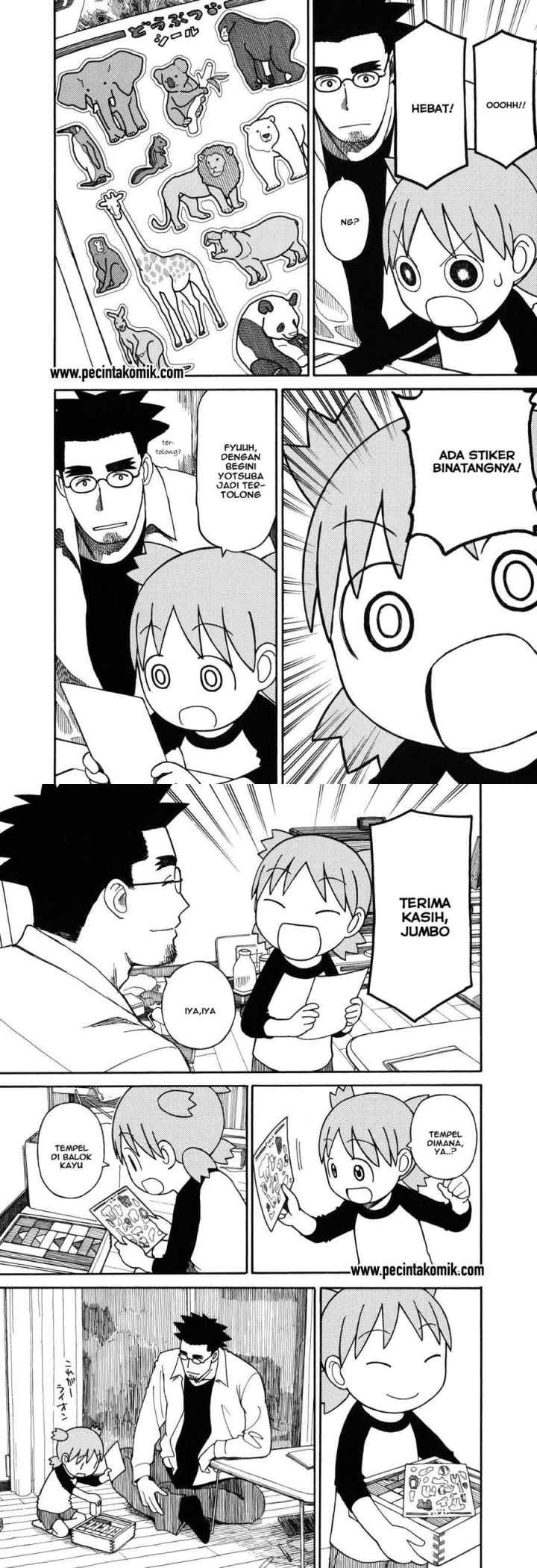 Yotsuba to! chapter 65 halaman 8