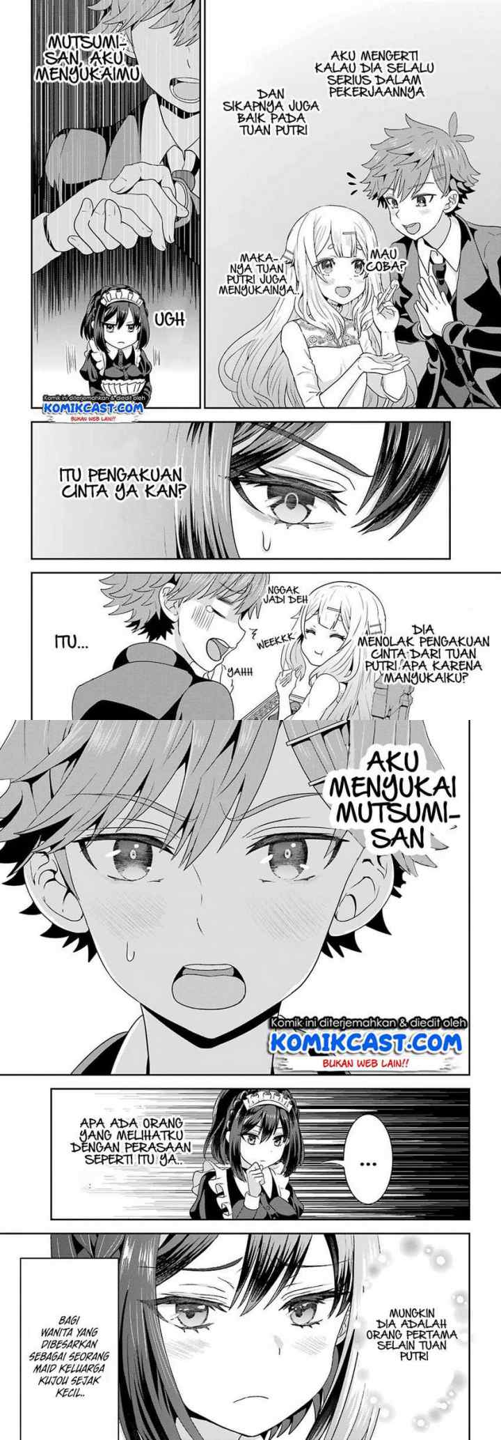 Gomennasai Ojou-sama, Ore wa Maid ga Suki nan desu chapter 2.1 halaman 8
