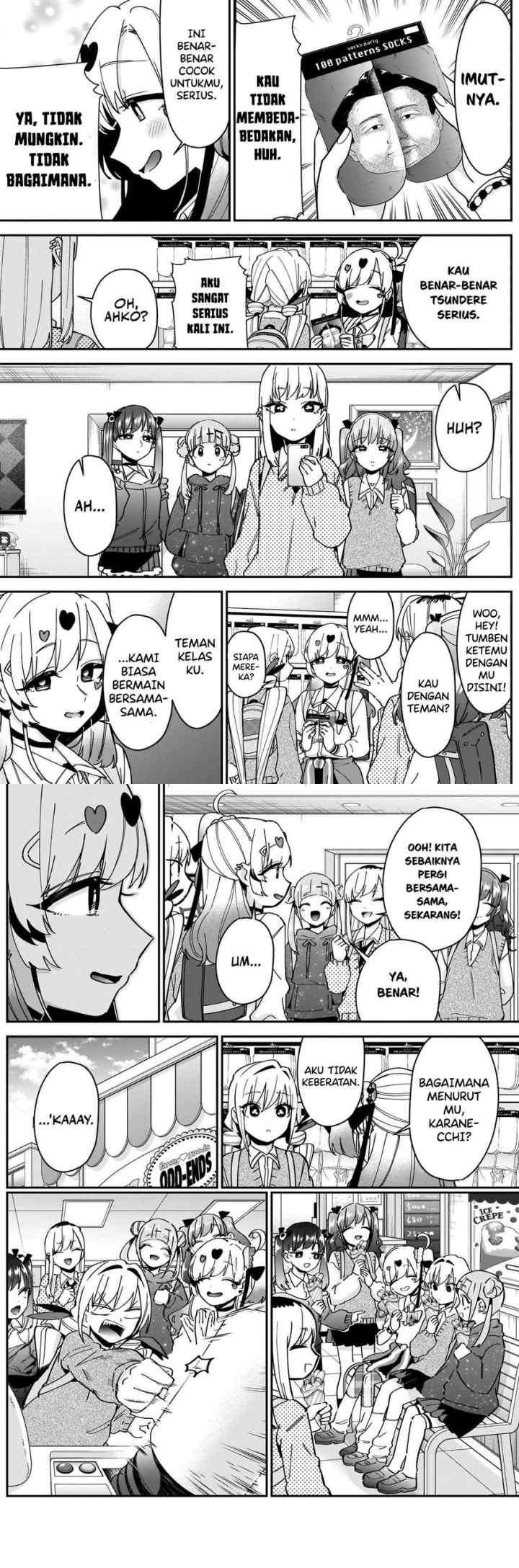 Kimi no Koto ga Dai Dai Dai Dai Daisuki na 100-ri no Kanojo chapter 92 halaman 4