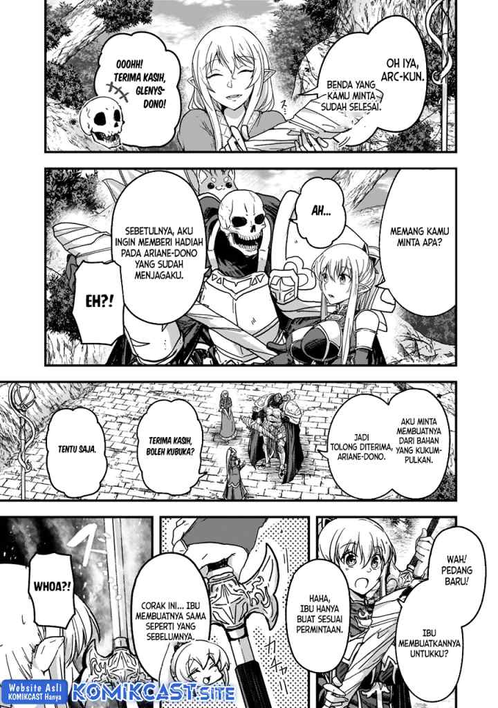 Gaikotsu Kishi-sama, Tadaima Isekai e Odekakechuu chapter 55.2 halaman 11