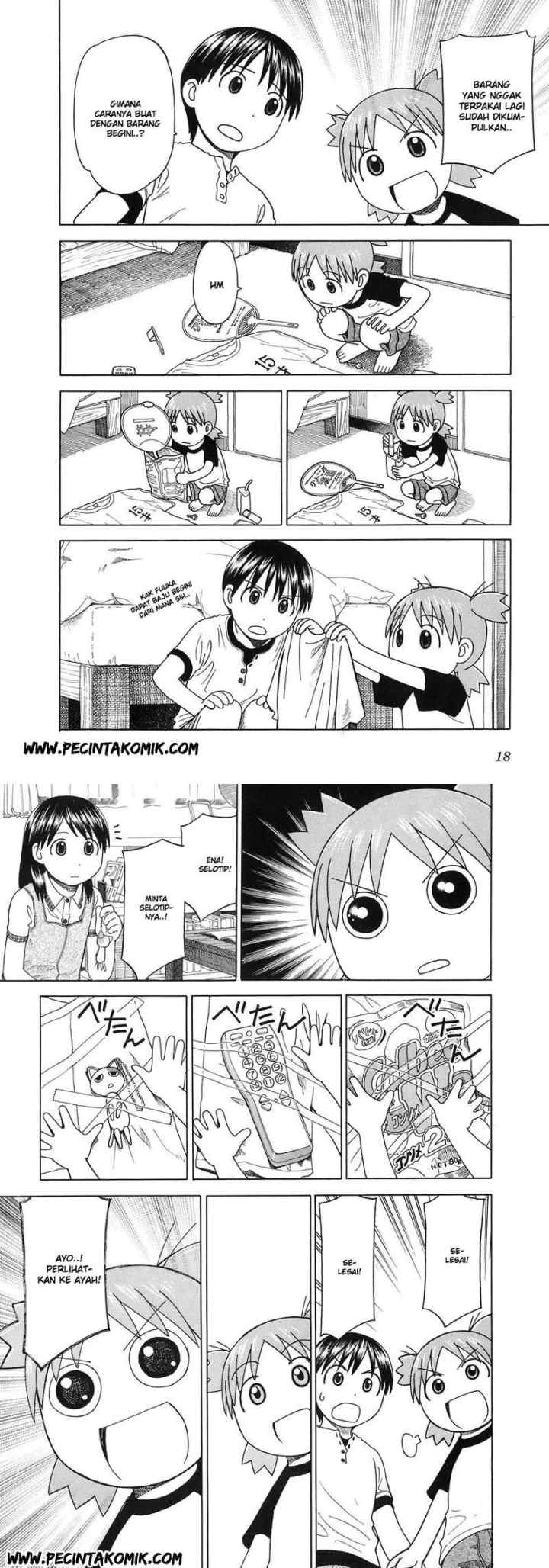 Yotsuba to! chapter 35 halaman 10