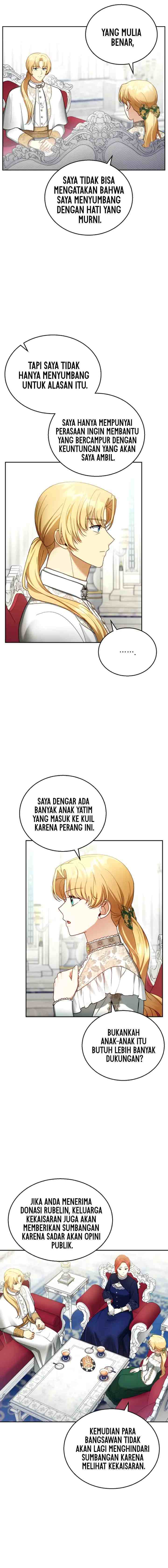 I Am Trying To Divorce My Villain Husband, But We Have A Child chapter 41 halaman 12