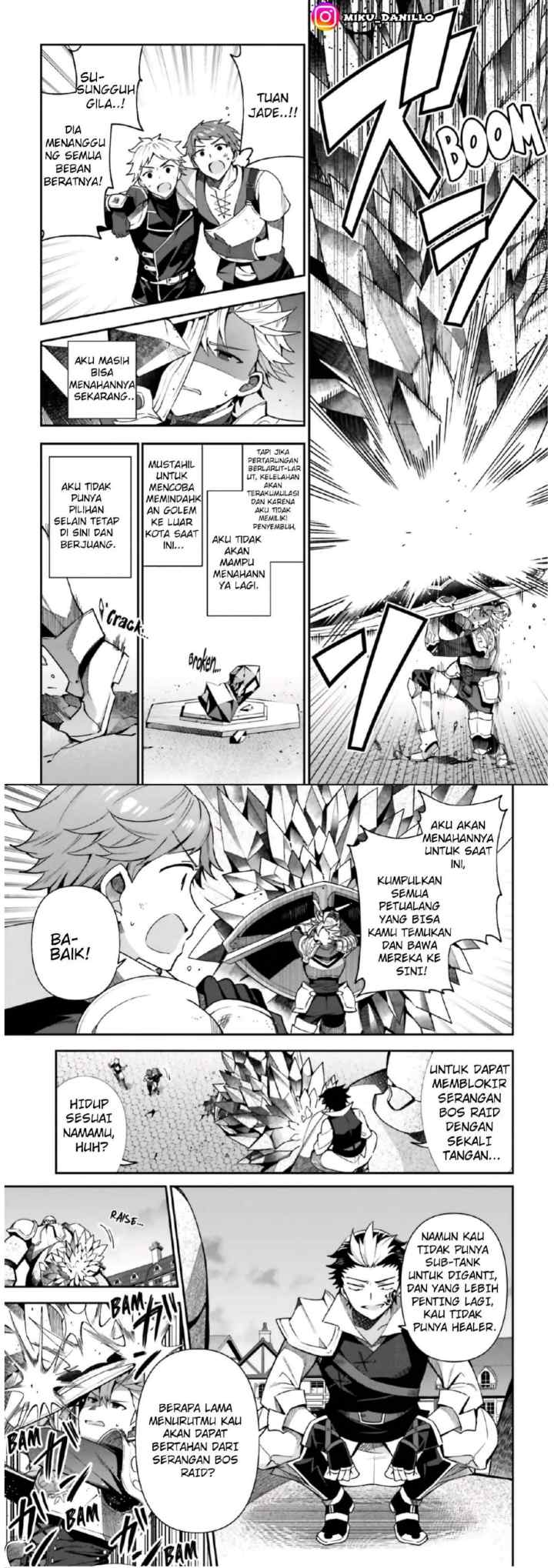 Guild no Uketsukejou desu ga, Zangyou wa Iyananode Boss wo Solo Tobatsu shiyou to Omoimasu chapter 5 halaman 6