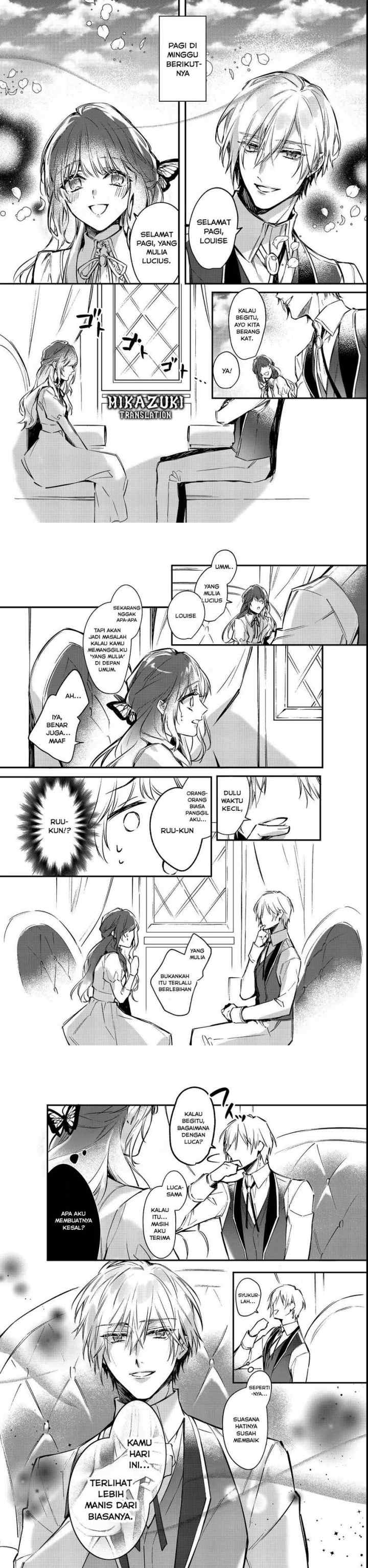 Konyaku Haki Sareta Kaedama Reijou, Hatsukoi no Toshiue Ouji ni Dekiai Sareru chapter 5 halaman 6