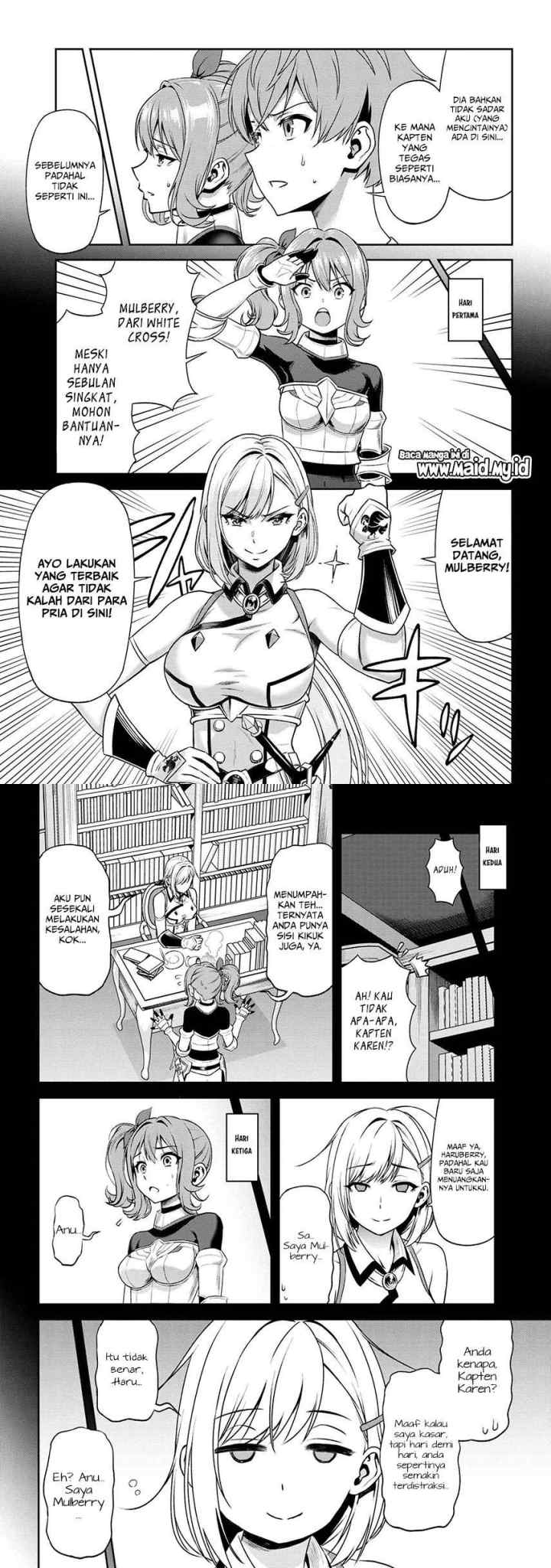 Toshiue Elite Onna Kishi Ga Boku No Mae De Dake Kawaii chapter 10.2 halaman 5