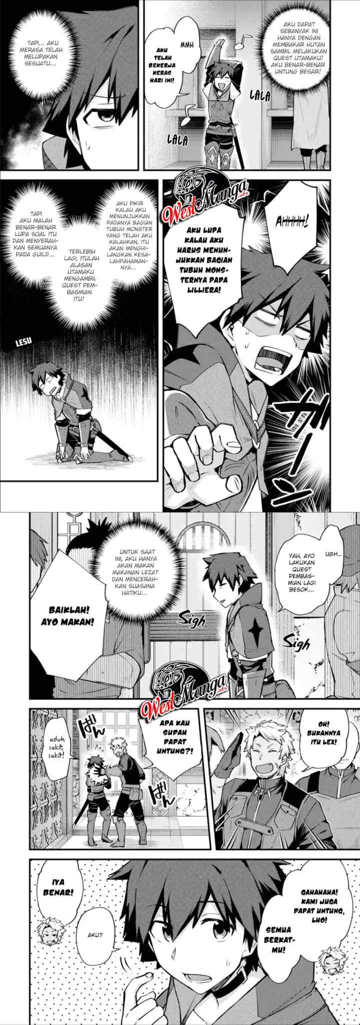 Nido Tensei Shita Shounen wa S Rank Boukensha Toshite Heion ni Sugosu-zense ga kenja de eiyuu datta boku wa raisede wa jimini ikiru chapter 17 halaman 15