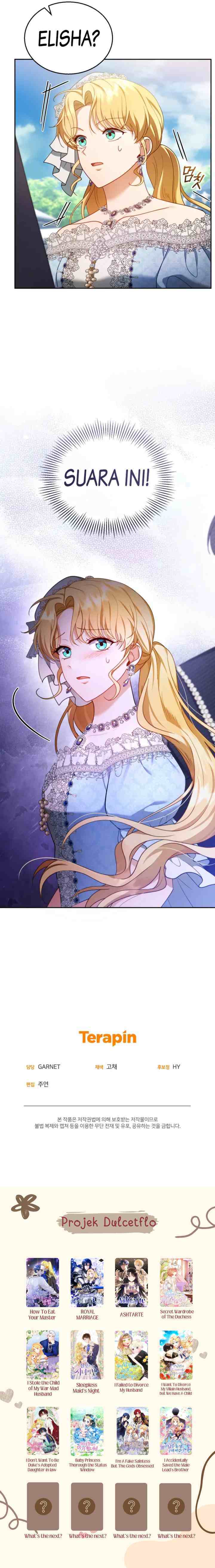 I Am Trying To Divorce My Villain Husband, But We Have A Child chapter 36 halaman 14