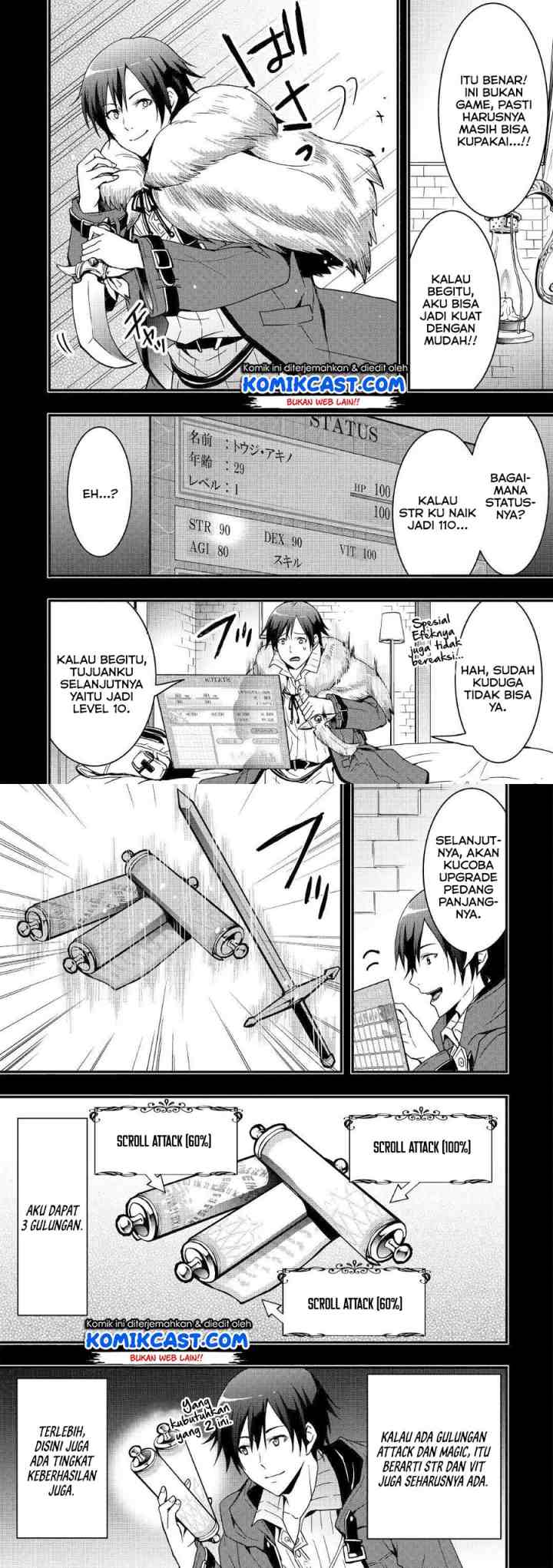 I will Live Freely in Another World with Equipment Manufacturing Cheat chapter 2 halaman 4