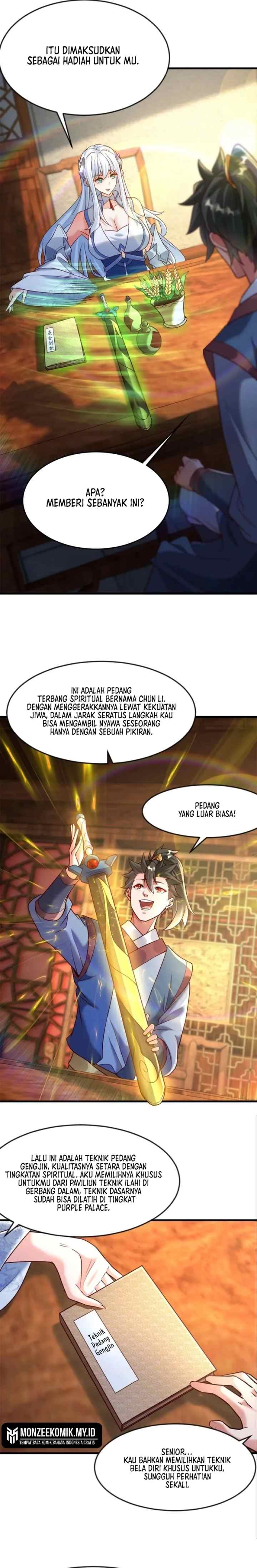 I Scared the Divine Lord as I handed over the Ancient Immortal Pill chapter 70 halaman 7