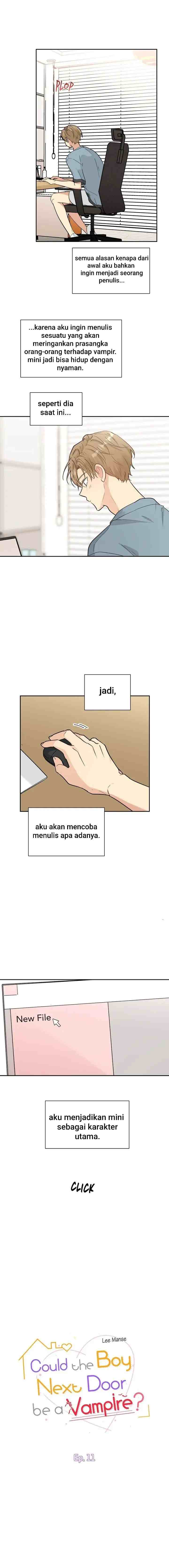 Could the Boy Next Door be a Vampire? chapter 11 halaman 5